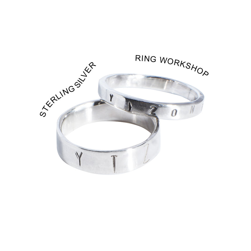 sterling silver ring workshop