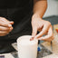 Wax carving ring workshop with fingerprint