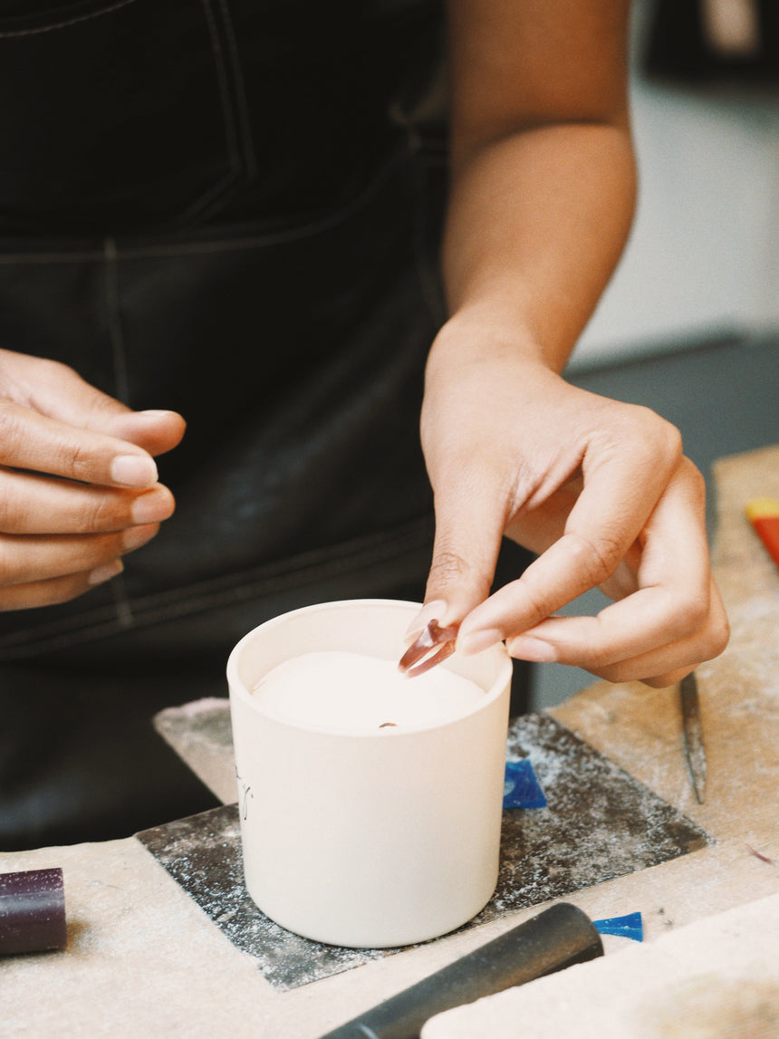 Wax carving ring workshop with fingerprint